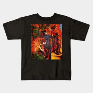 The Black Panther - The Legend of Kumara (Unique Art) Kids T-Shirt